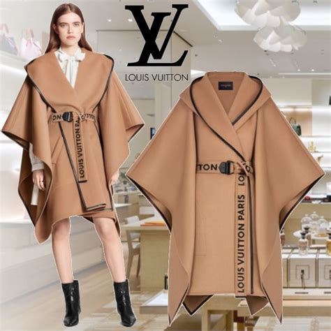 louis vuitton schal winter|Louis Vuitton poncho cape.